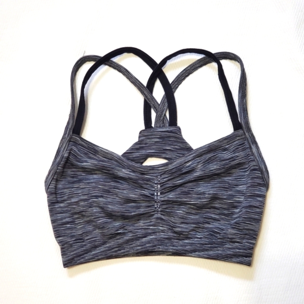Athleta Namaste Spacedye Racerback Sports Bra - Picture 2 of 7